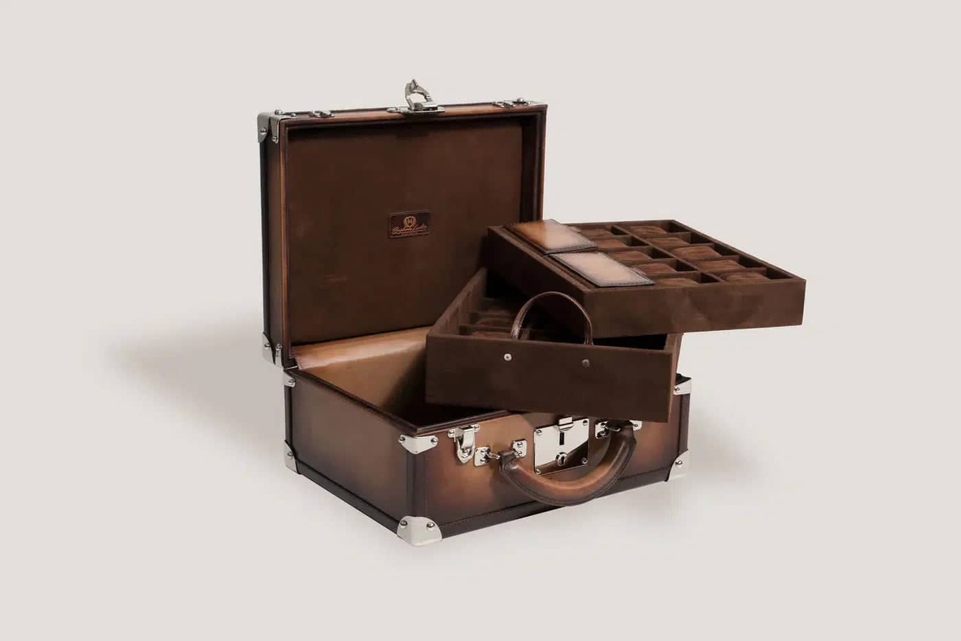 Urkasse - Trunk Patina Java Brown