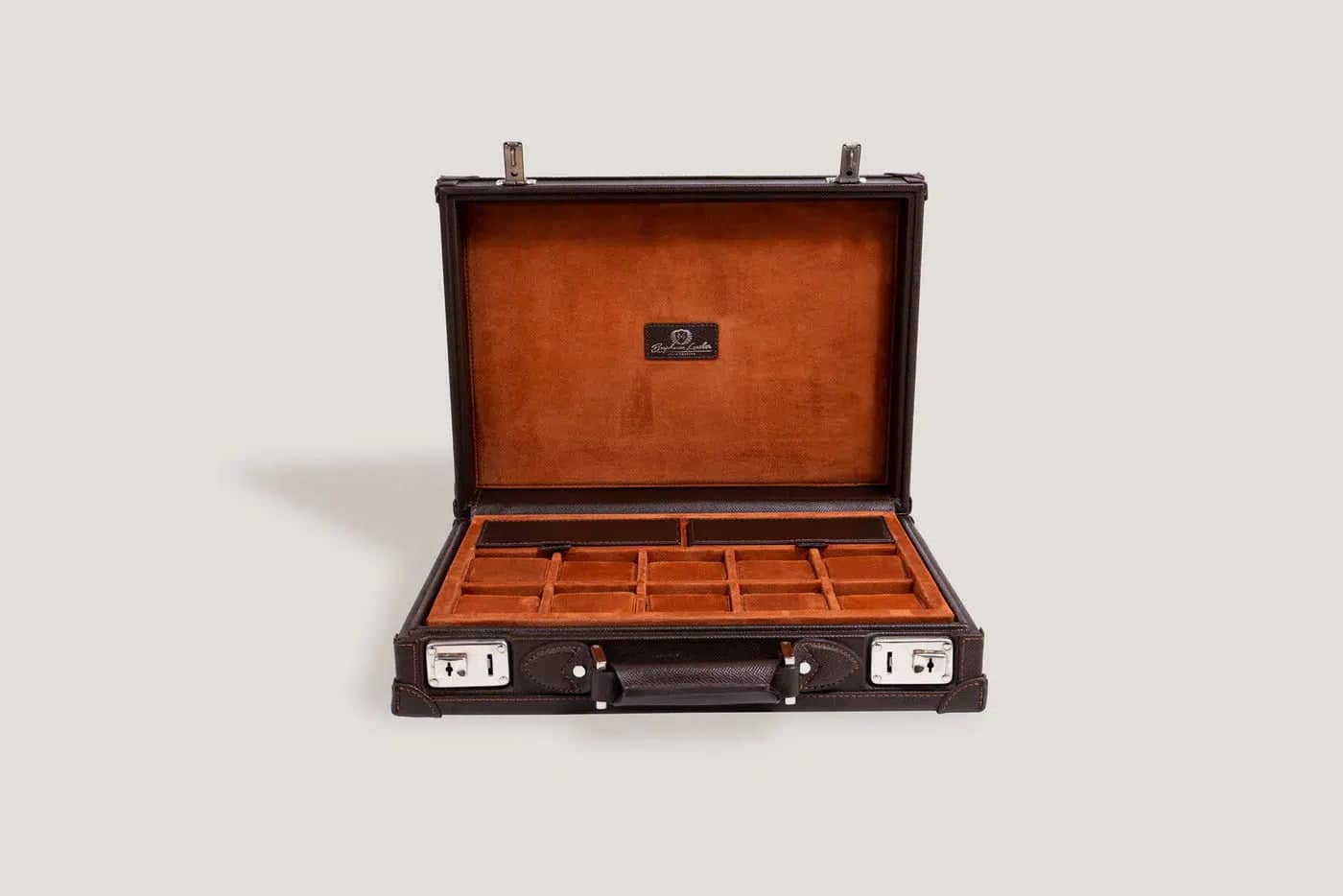 Urkasse - Master Safiano Dark Brown