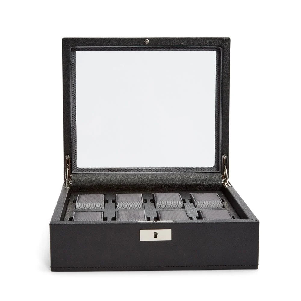Horlogedoos – 8 horloges zwart