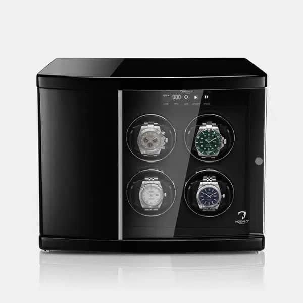 Horloge-opwinder - Walnus Schwarz