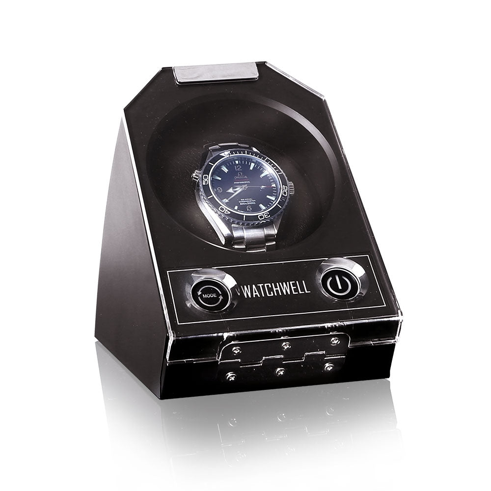 Gamma V1 automatisk urremonteringsur – Sort
