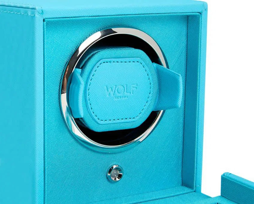 Horloge-opwinder - Cube Cover Turquoise