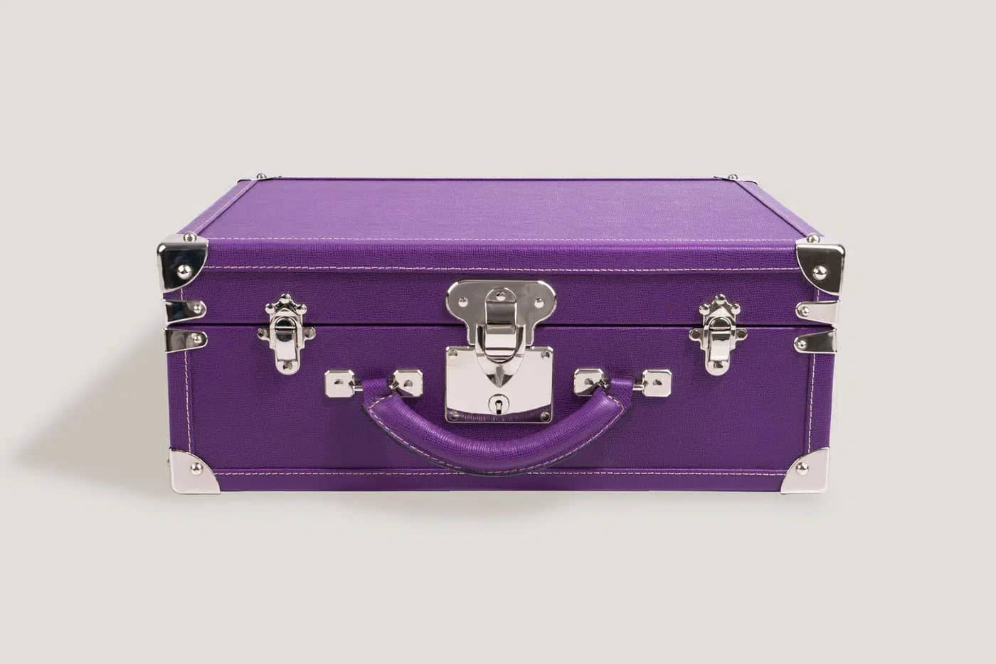 Horlogedoos - Trunk Safiano Purple