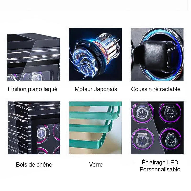 Horloge-opwinder - Hexa Zebra