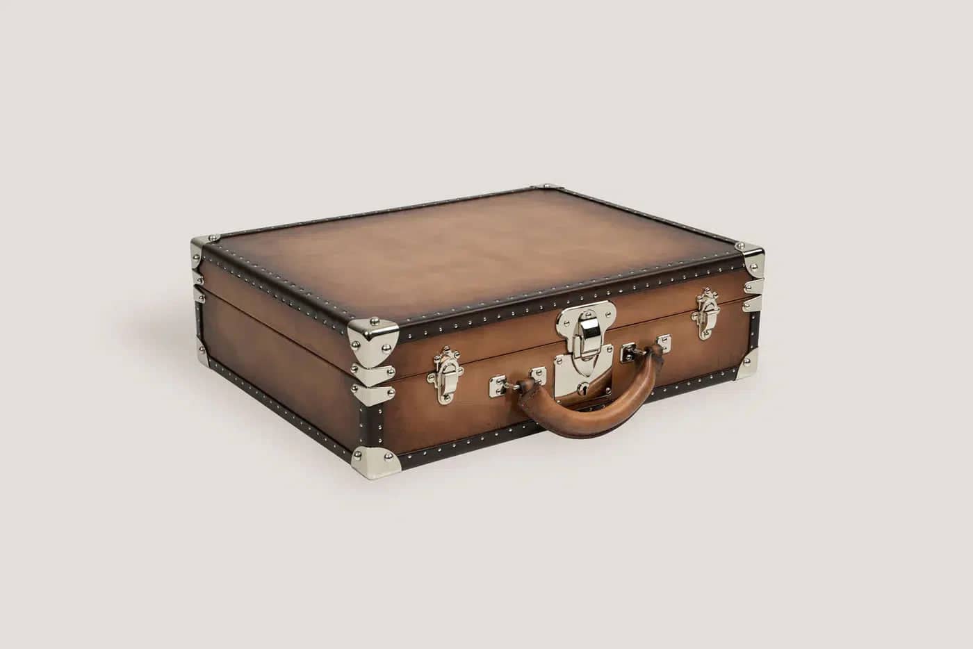 Horlogedoos - Trunk Java Brown