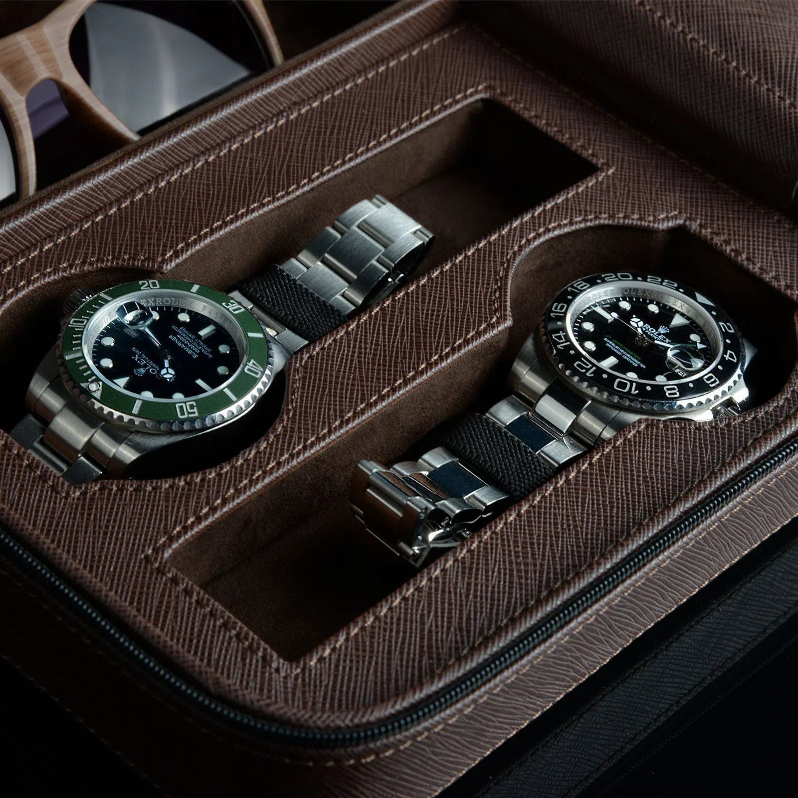 Urkasse - Lifestyle Saffiano Braun