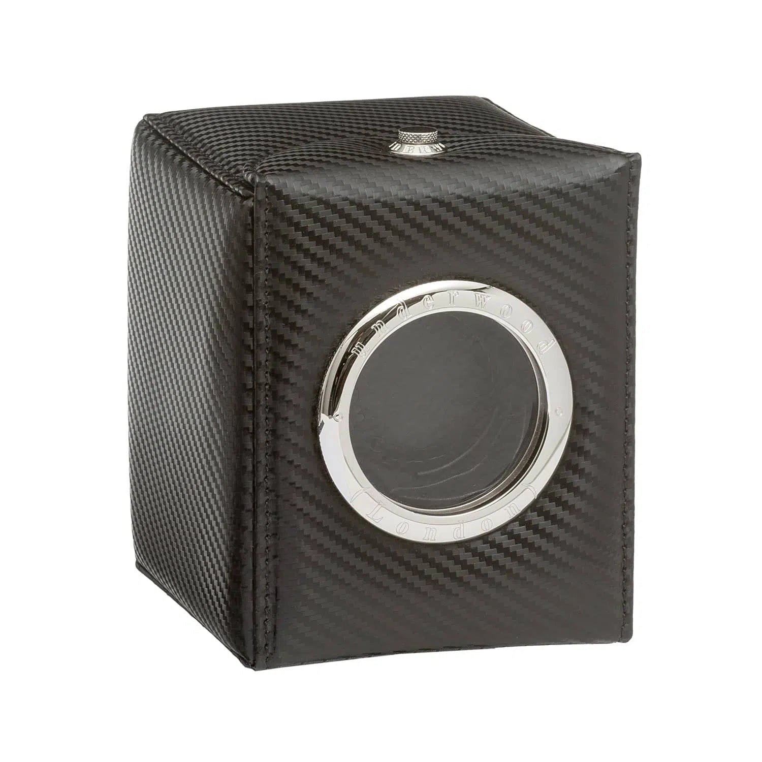 Ureoptræksmaskine – Single Watch Winder UnderWood Carbone