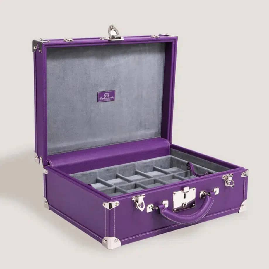 Urkasse – Trunk Safiano Purple