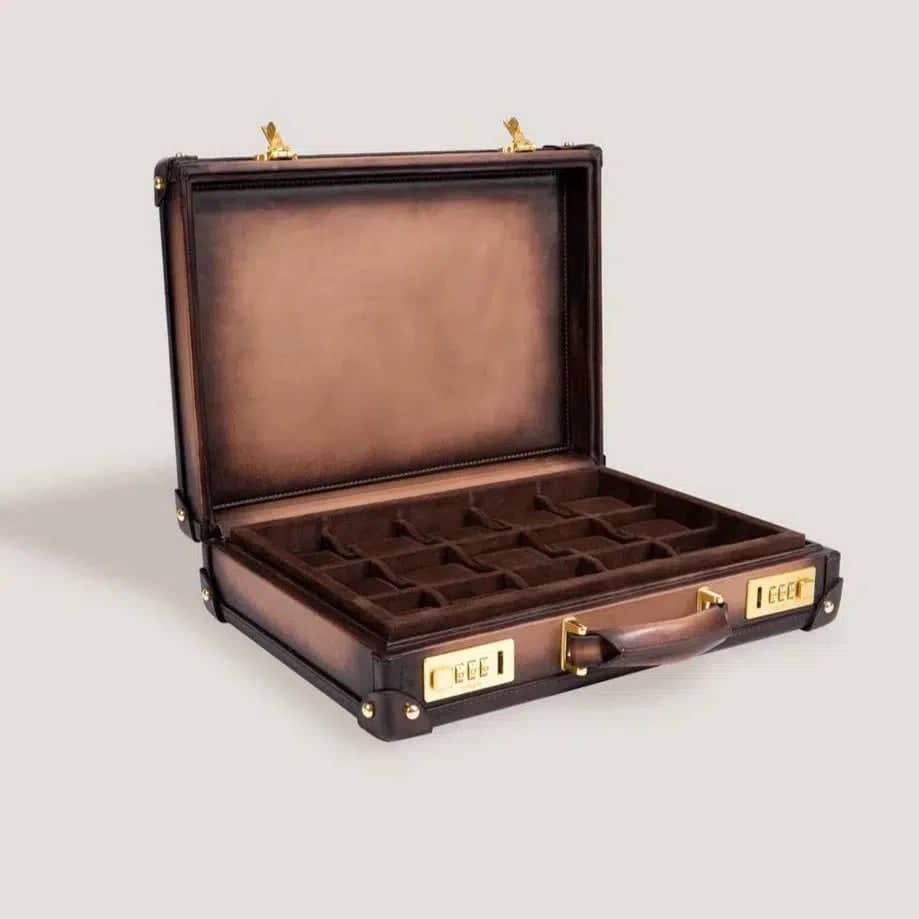 Horlogedoos – Master Edition Patina Java