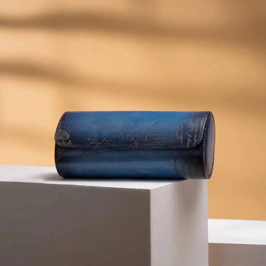 Urkasse – Galata Parchment Platinum Blue