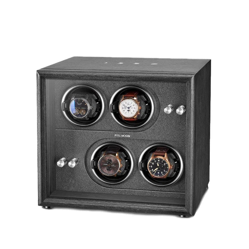 FULLMOON Anthracite Quatuor horloge-opwinder