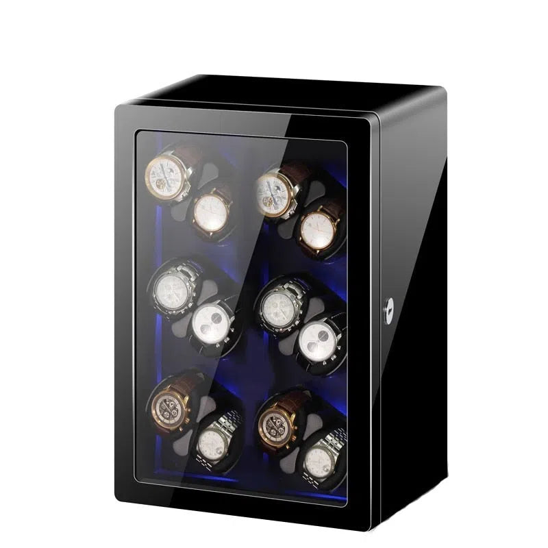 LuxeLift Piano automatisk urremonteringsur med 12 pladser