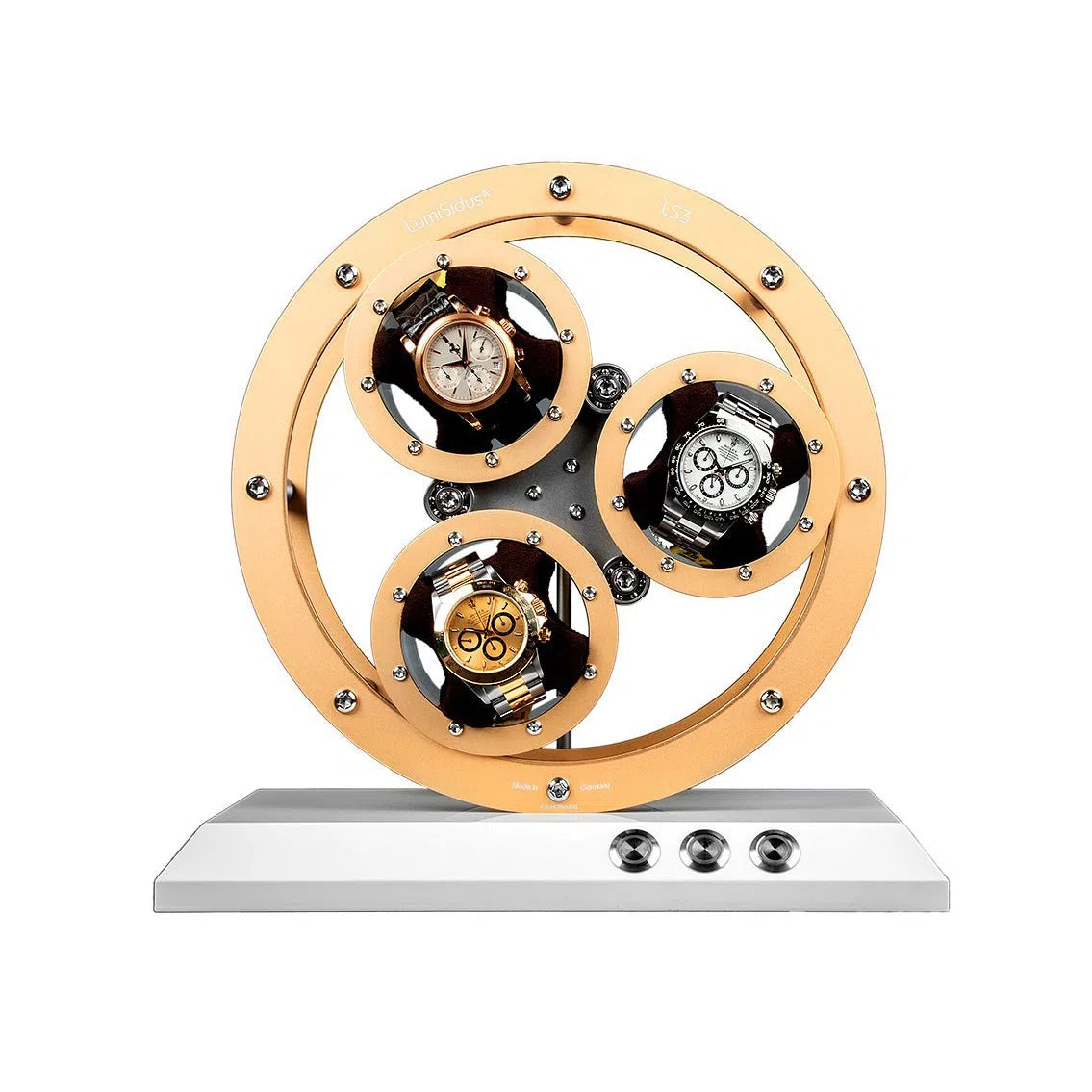 Horloge-opwinder in goud – GOLD
