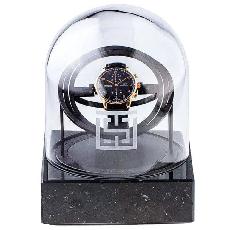 Horloge-opwinder – Zwart marmer
